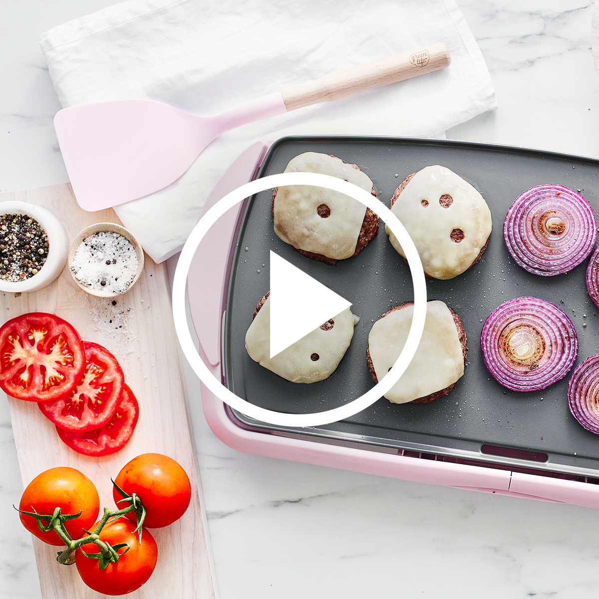 GreenLife Healthy Griddle XL | Pink