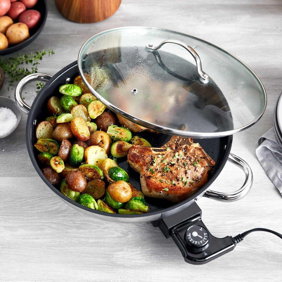 Bistro 12" Electric Skillet