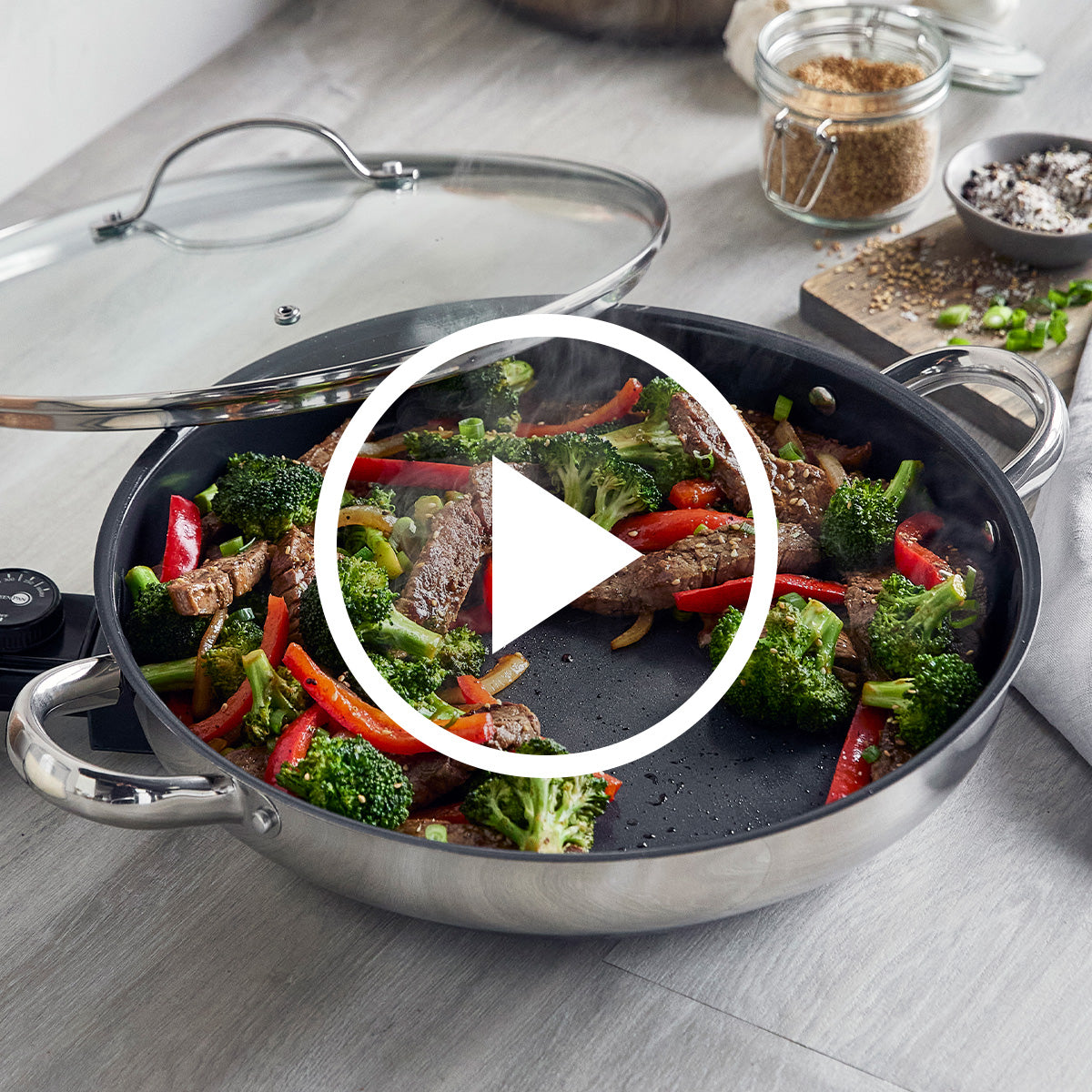 Bistro 12" Electric Skillet