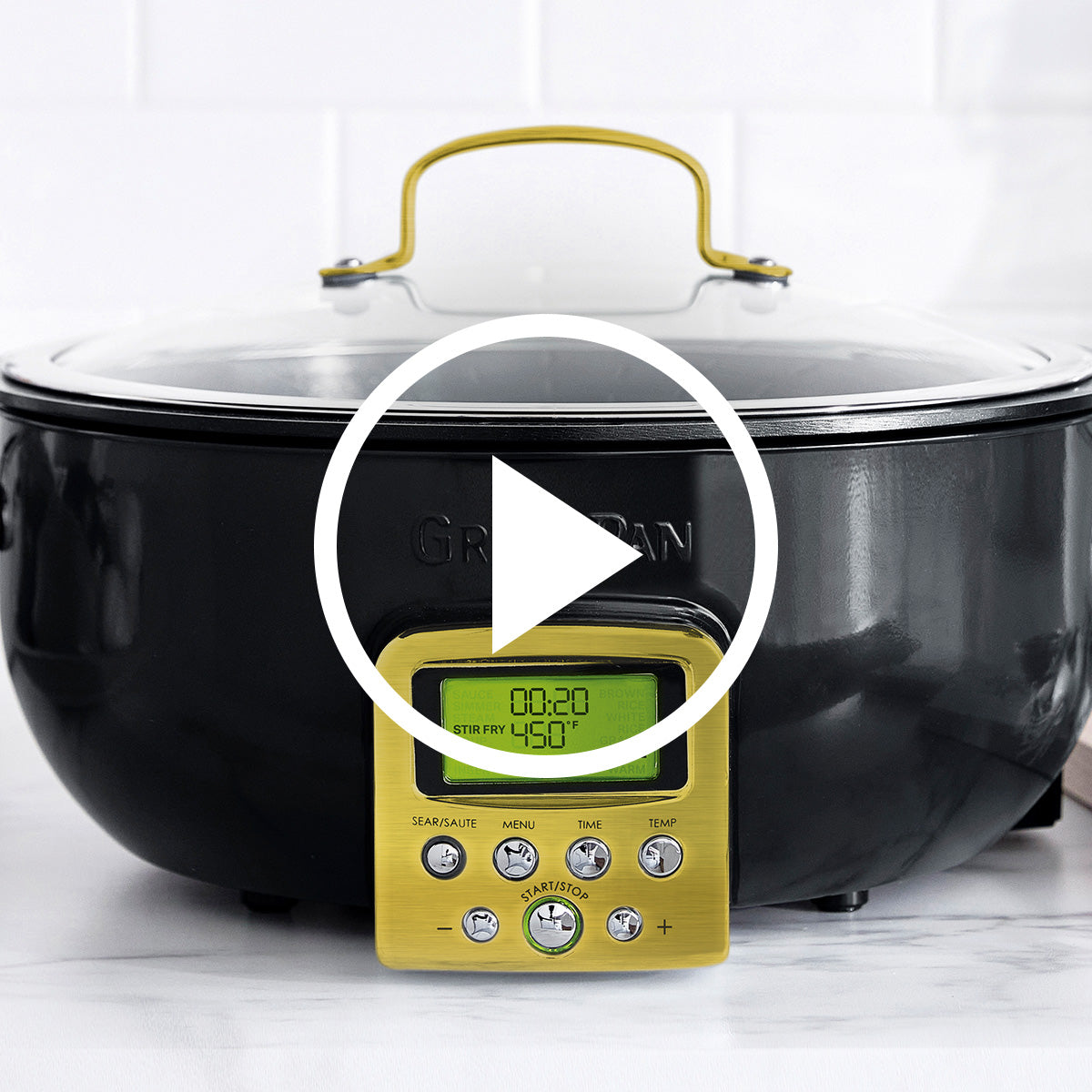 Multifunction Deep Electric Skillet