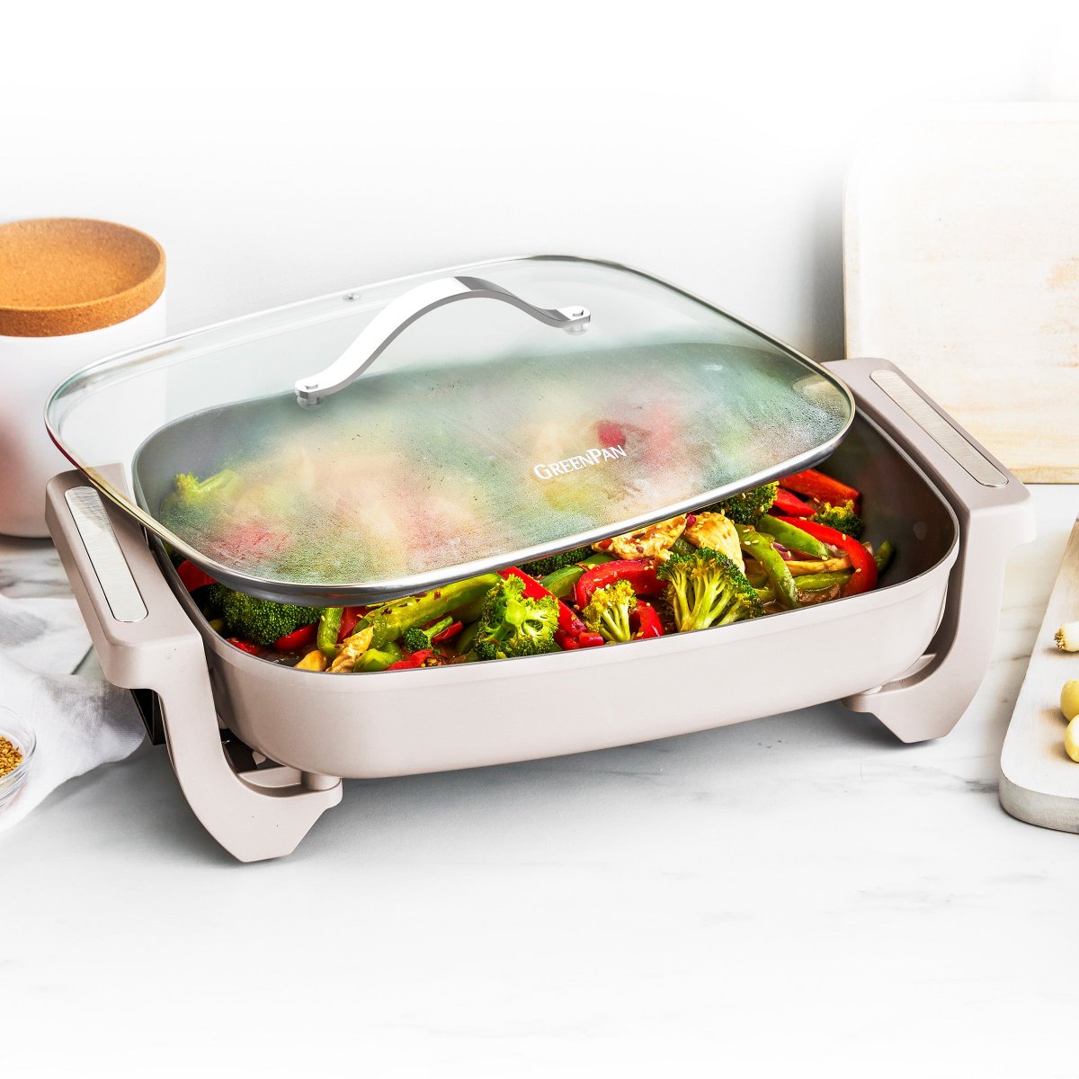 7-Quart Advanced Skillet | Clay