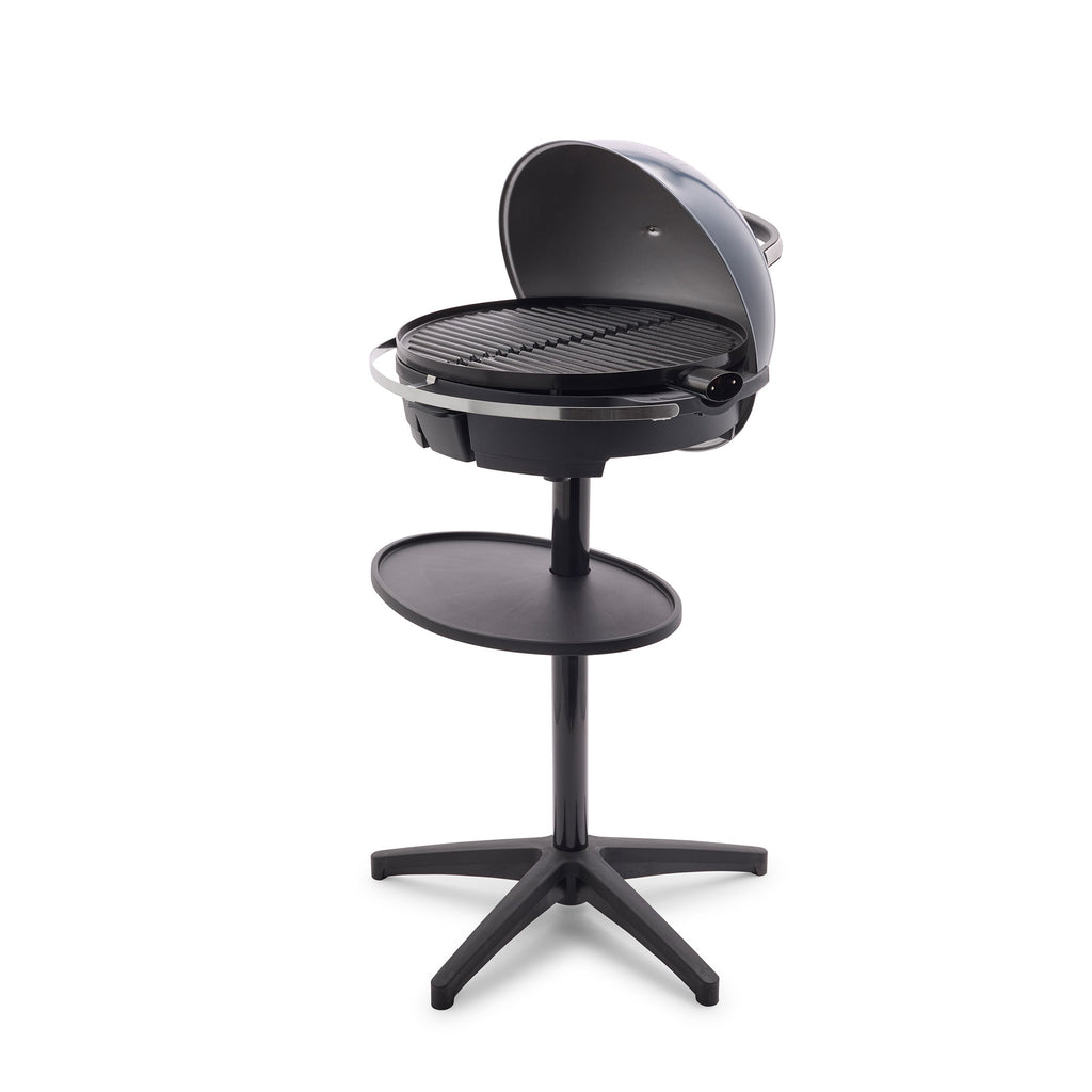 2-in-1 Portable Indoor/Outdoor Electric Grill & Griddle | Navy