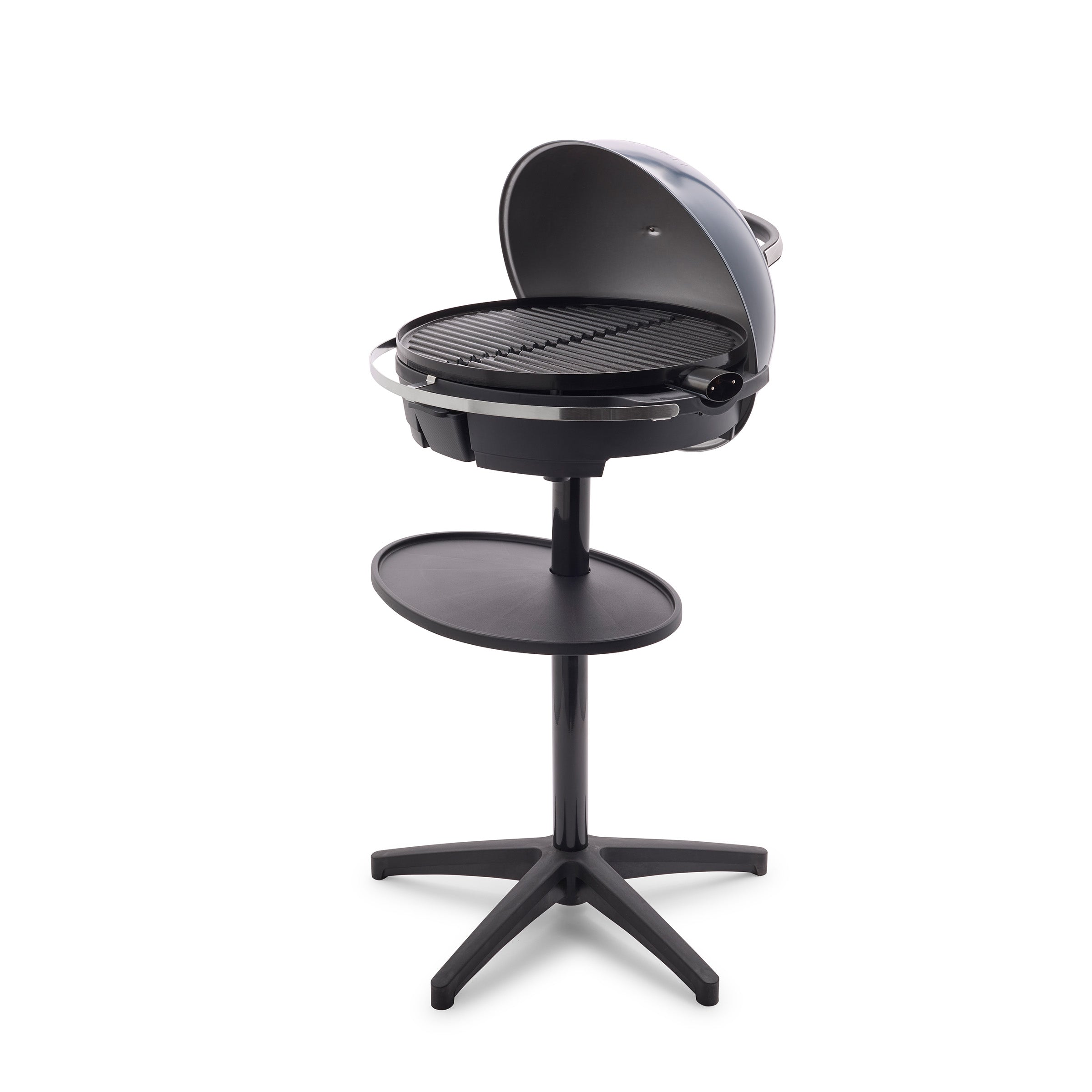 2-in-1 Portable Indoor/Outdoor Electric Grill & Griddle | Navy