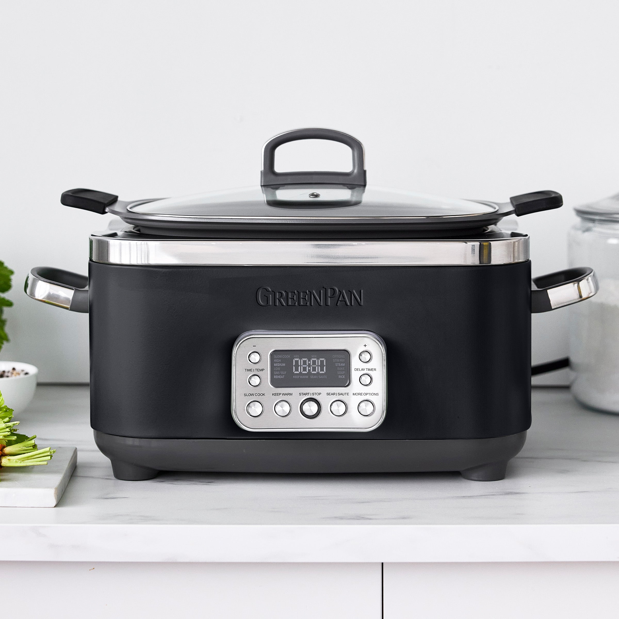 Elite 14-in-1 6-Quart Slow Cooker | Black