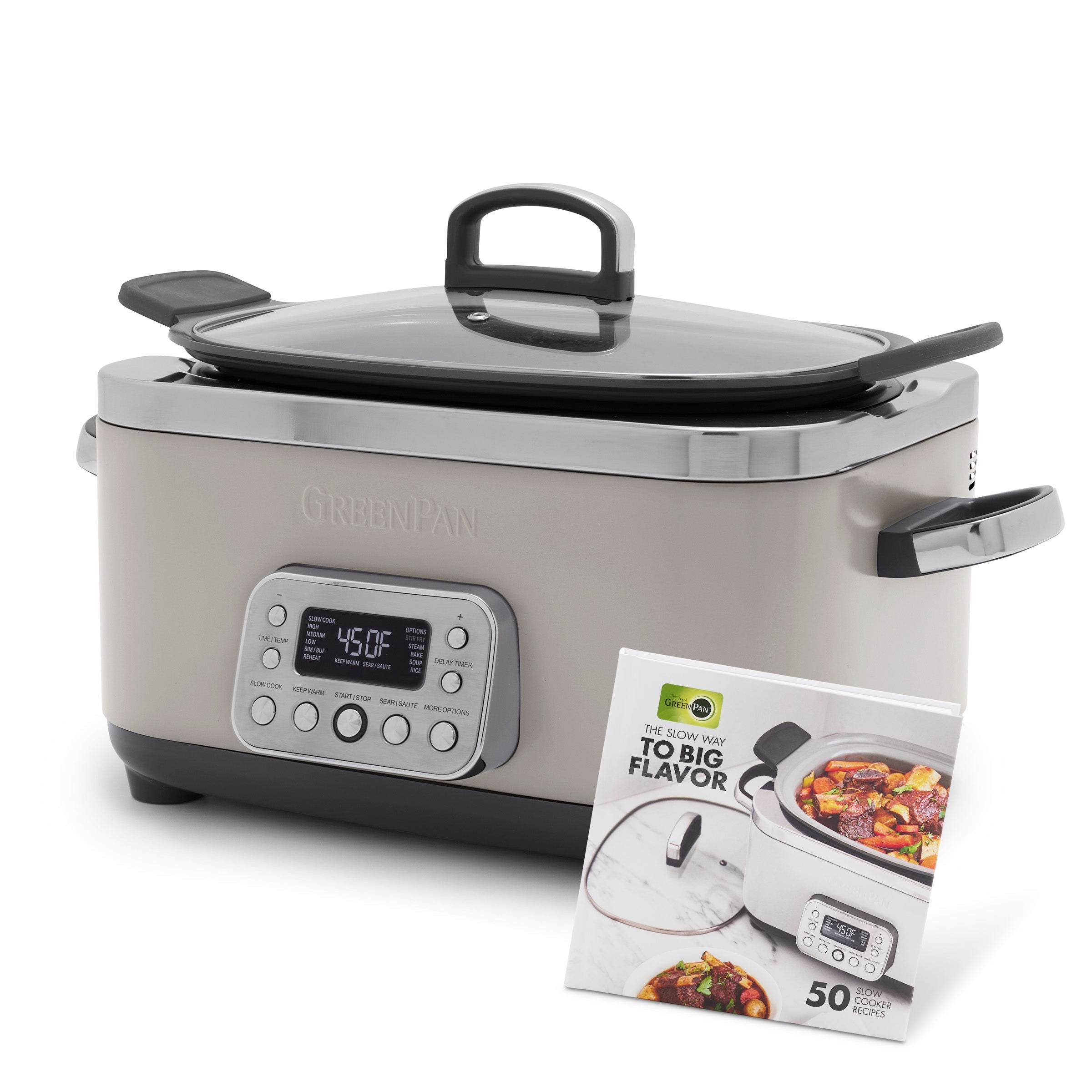Elite 14-in-1 6-Quart Slow Cooker | Clay