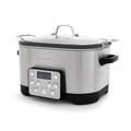 7-in-1 6-Quart Slow Cooker with In-Pot Browning | Stainless Steel